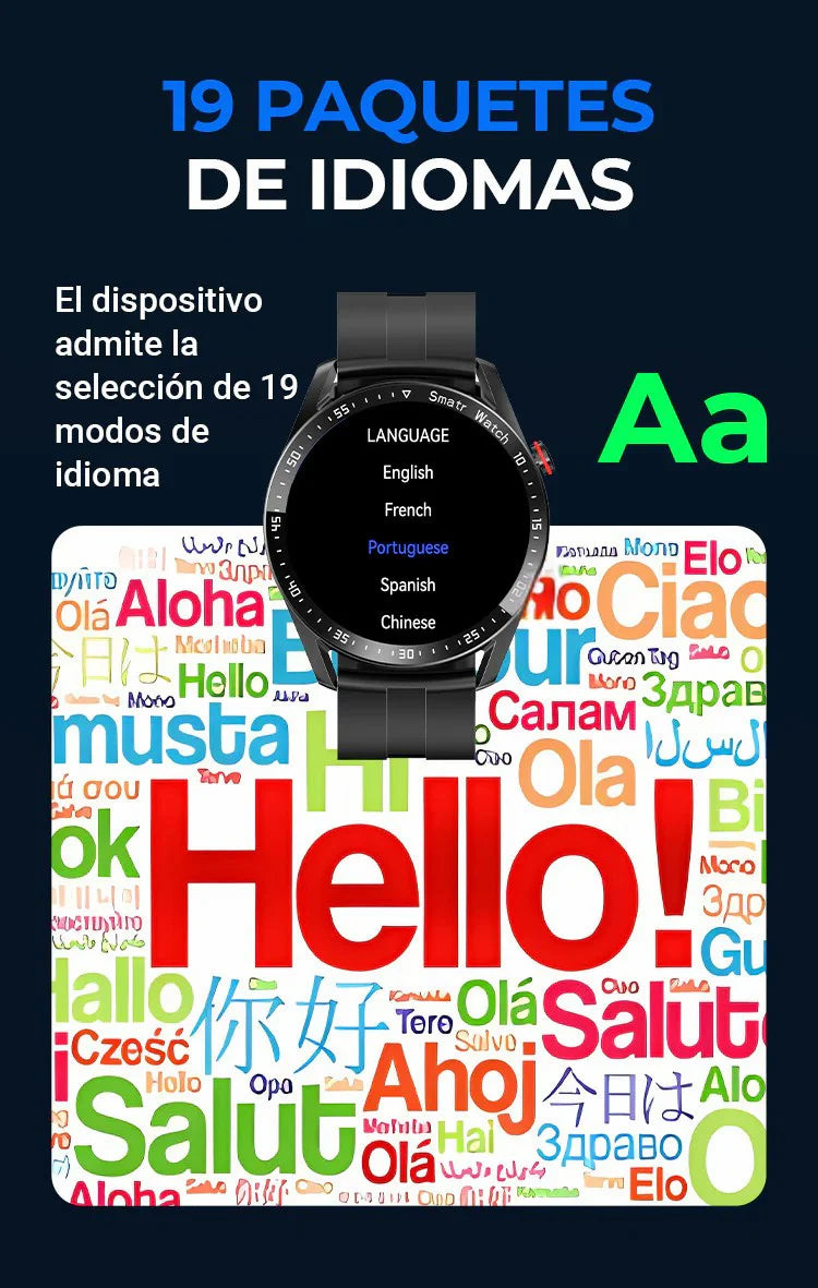 SMARTWATCH HW20 + REGALO AURICULARES + Envío grátis