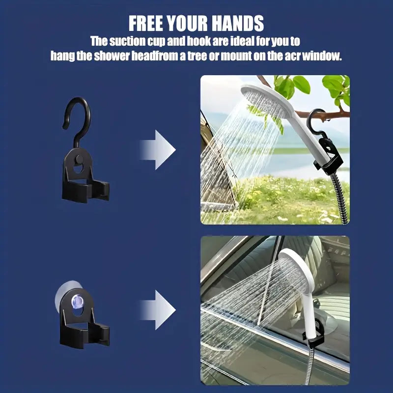 DuchaXpress 🚿💦 – Agua en cualquier lugar, al instante , portátil, cómoda y versátil.🚿