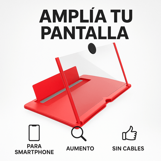 AMPLIFICADOR DE PANTALLA ZOOMPRO PROMOCIÓN SÓLO HOY COMPRE 1 Y LLÉVESE 1 GRATIS