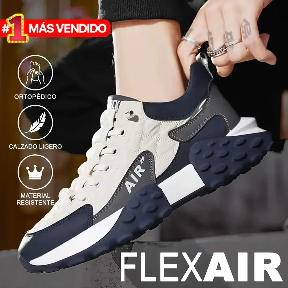 Nuevos zapatos deportivos con plataforma antideslizante -Flex Air™ 2025
