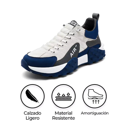Nuevos zapatos deportivos con plataforma antideslizante -Flex Air™ 2025