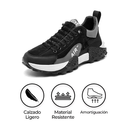 Nuevos zapatos deportivos con plataforma antideslizante -Flex Air™ 2025